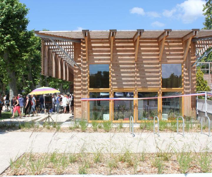 Création d'espaces verts Saint-Chef